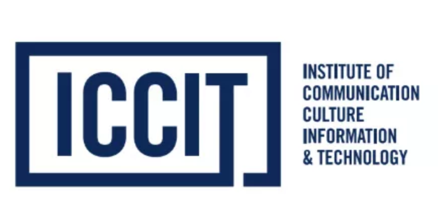 the logo for the University of Toronto -- Mississauga's Institute of Communication Culture and Information Technology'