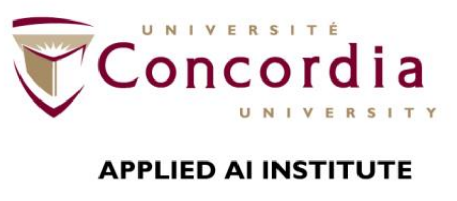 the logo for Concordia's Applied AI institute